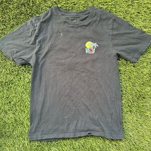 Vans Black Short Sleeve Tee Casual Cotton